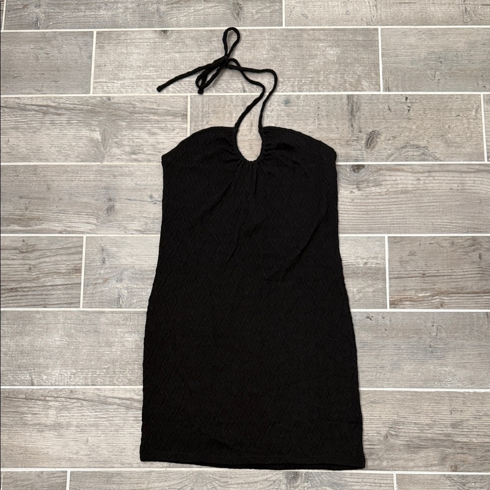 H&M Black Strapless Dress